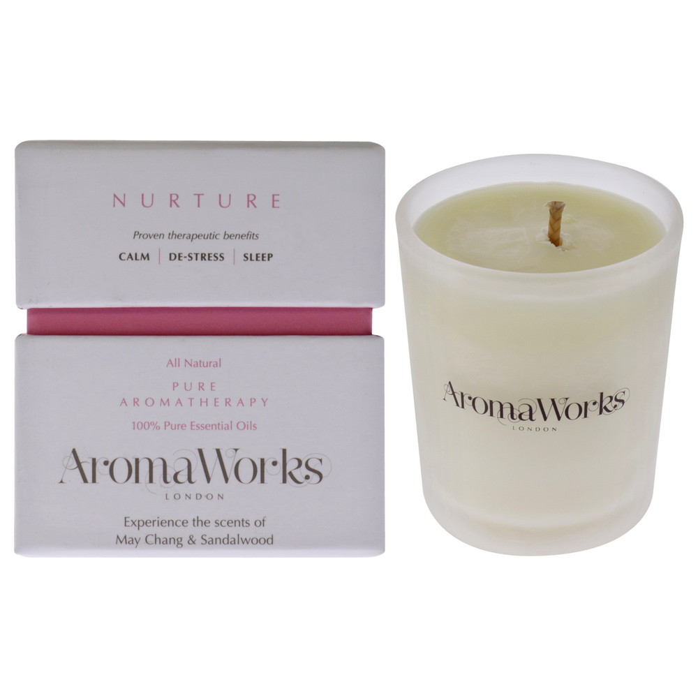 Nurture Candle Small by Aromaworks for Unisex - 2.64 oz Candle